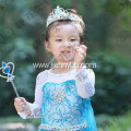 fairytale princess blue tulle maxi toddler dress